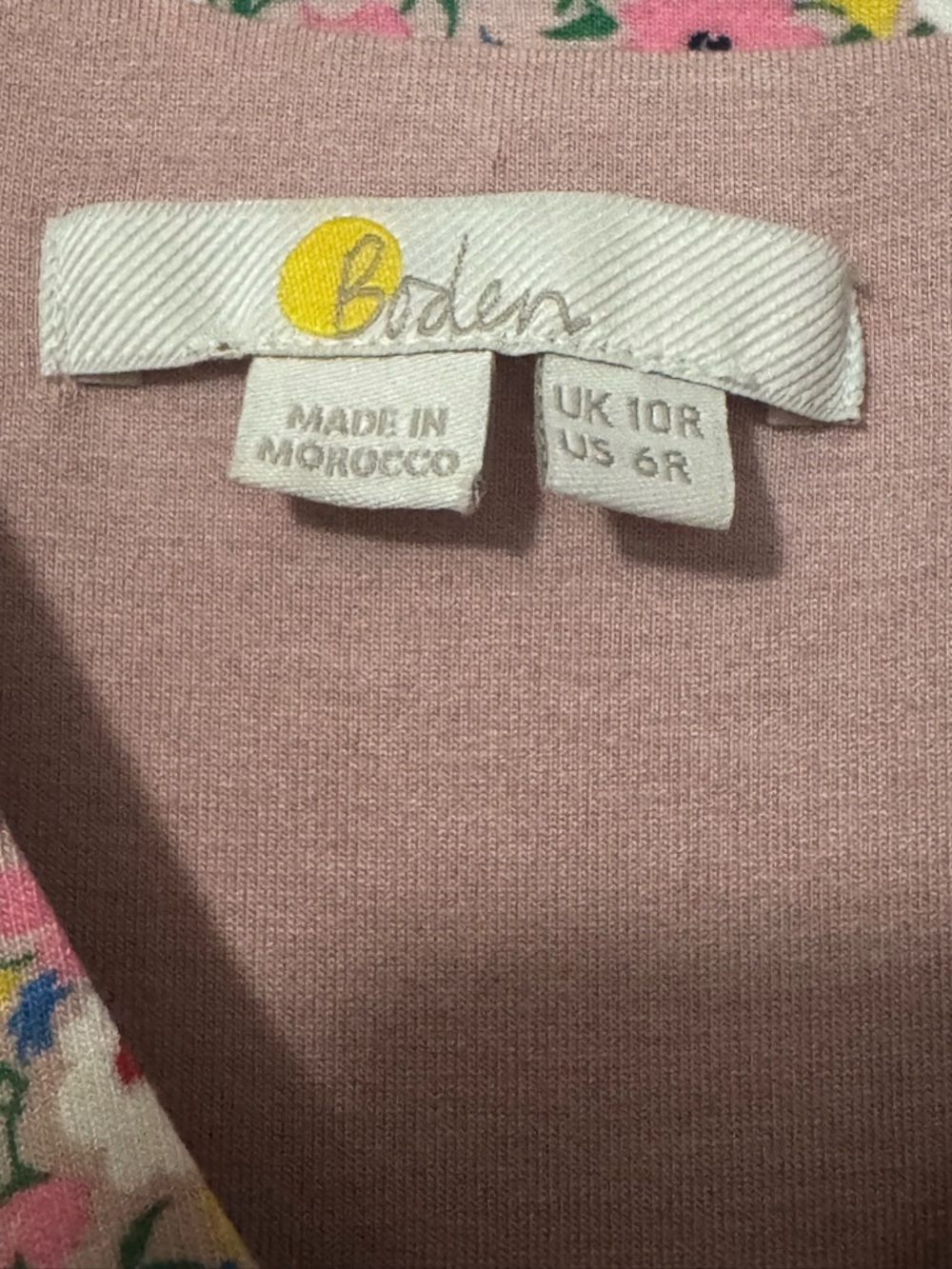 Boden V-Neck Floral Maxi Dress | UK 10 US 6R | Puff Sleeve Cottagecore - Picture 5 of 5